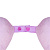 Подушка Basic из микрофибры с эффектом памяти U-shape, розовый - миниатюра - рис 5.