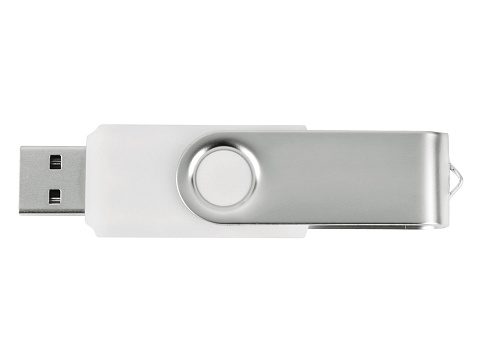 Флеш-карта USB 2.0 16 ГБ Квебек, белый - рис 4.