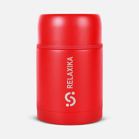 Термос для еды Relaxika 700, красный - рис 2.