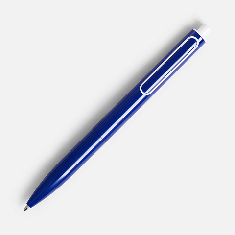 Ручка шариковая Outliner, синяя с белым - рис 4.