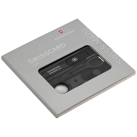 Набор инструментов SwissCard Lite, черный - рис 6.