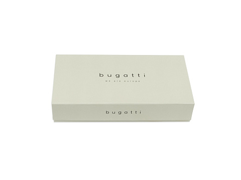 Кошелёк женский BUGATTI ЛИНДА | LINDA, на молнии, чёрный, натуральная воловья кожа, 19,2х2,5х10,5 см - рис 4.