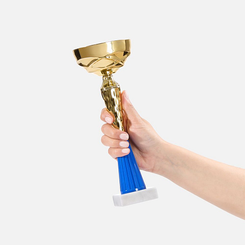 Кубок Kudos Spark, малый, синий - рис 3.
