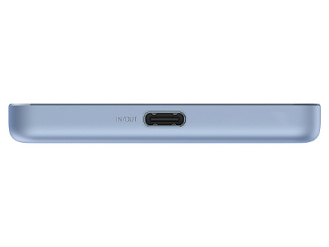 Внешний аккумулятор Xiaomi Super Slim Magnetic Power Bank 5000 Blue - рис 5.